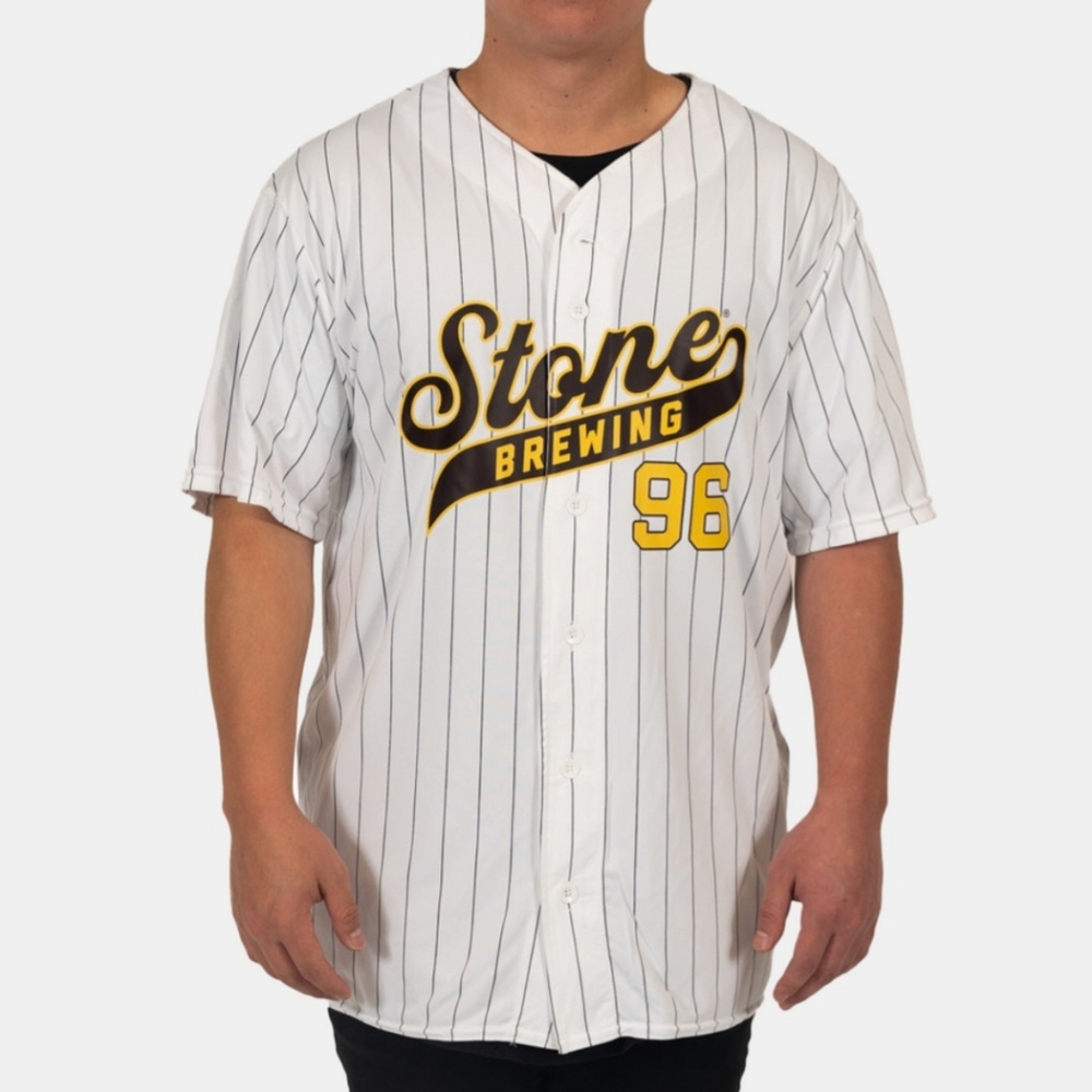 Stone Brewing "Padres" Baseball Jersey XL